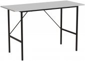 Стіл письмовий Line Тайм Ferrum-decor 750x1200x500 Чорний метал ДСП Біле 16 мм (FRD-104878) Стіл письмовий Line Тайм Ferrum-decor 750x1200x500 Чорний метал ДСП Біле 16 мм (FRD-104878)