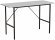 Стіл письмовий Line Тайм Ferrum-decor 750x1200x500 Чорний метал ДСП Біле 16 мм (FRD-104878)