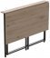 Стіл розкладний Моріс Ferrum-decor 750x1000x600 Чорний метал ДСП Дуб Сан-Марино 16 мм (FRD-104670) Стіл розкладний Моріс Ferrum-decor 750x1000x600 Чорний метал ДСП Дуб Сан-Марино 16 мм (FRD-104670)