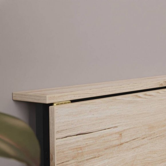 Стіл розкладний Моріс Ferrum-decor 750x1000x600 Чорний метал ДСП Дуб Сан-Марино 16 мм (FRD-104670) Стіл розкладний Моріс Ferrum-decor 750x1000x600 Чорний метал ДСП Дуб Сан-Марино 16 мм (FRD-104670)