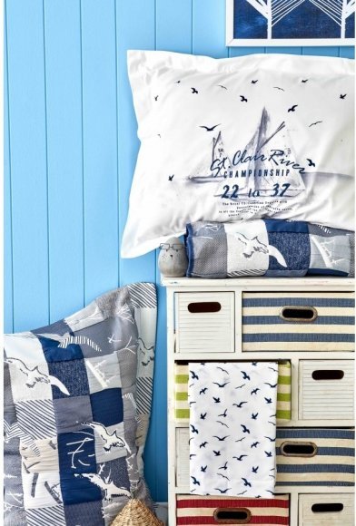 Постільна білизна з покривалом Veta lacivert синій ранфорс підліткова svt-2000022253635 Постільна білизна з покривалом Veta lacivert синій ранфорс підліткова svt-2000022253635