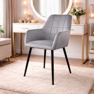 Стілець PM-004 Perfect Home Сірий (PFH-092071) Стілець PM-004 Perfect Home Сірий (PFH-092071)