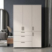 Шафа для одягу Doros Торн Кашемір 3 ДСП/3Ш (штанга) 135х51.6х200 (DRS-012061)