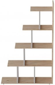 Етажерка Ferrum-decor Стелла 1600x1020x300 Білий метал ДСП Дуб Сан-Марино (FRD-103467) Етажерка Ferrum-decor Стелла 1600x1020x300 Білий метал ДСП Дуб Сан-Марино (FRD-103467)