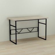 Письмовий стіл Ferrum-decor Райан 76x120x70 чорний ДСП Дуб Сонома 32мм (FRD-103717)