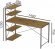 Комп'ютерний стіл Ferrum-decor Джек 75x140x60 Сірий ДСП Артизан (FRD-104419) Комп'ютерний стіл Ferrum-decor Джек 75x140x60 Сірий ДСП Артизан (FRD-104419)