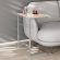 Столик приставний Террі Ferrum-decor 650x440x330 Сірий метал ДСП Дуб Сан-Марино 16 мм (FRD-104663)