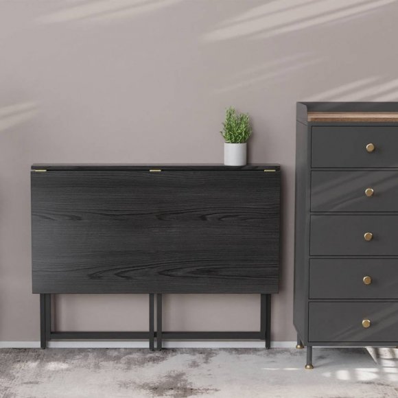 Розкладний стіл Моріс Ferrum-decor 750x1000x600 Чорний метал ДСП Сосна Кембра 16 мм (FRD-104671) Розкладний стіл Моріс Ferrum-decor 750x1000x600 Чорний метал ДСП Сосна Кембра 16 мм (FRD-104671)