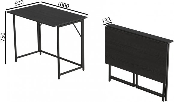 Розкладний стіл Моріс Ferrum-decor 750x1000x600 Чорний метал ДСП Сосна Кембра 16 мм (FRD-104671) Розкладний стіл Моріс Ferrum-decor 750x1000x600 Чорний метал ДСП Сосна Кембра 16 мм (FRD-104671)