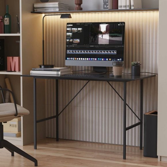 Стіл письмовий Line Тайм Ferrum-decor 750x1200x500 Чорний метал ДСП Сосна Кембра 16 мм (FRD-104880) Стіл письмовий Line Тайм Ferrum-decor 750x1200x500 Чорний метал ДСП Сосна Кембра 16 мм (FRD-104880)