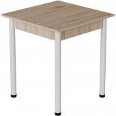Стіл кухонний Ferrum-decor Агата 75x70x70 Білий ДСП Сан-Марино 16мм (FRD-105633)