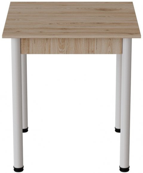 Стіл кухонний Ferrum-decor Агата 75x70x70 Білий ДСП Сан-Марино 16мм (FRD-105633)