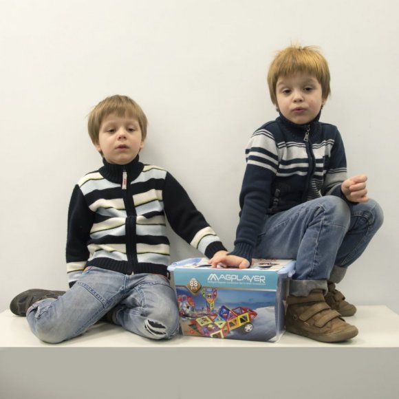 Конструктор Магнітний 88 ел. MPT-88 Конструктор Магнітний 88 ел. MPT-88