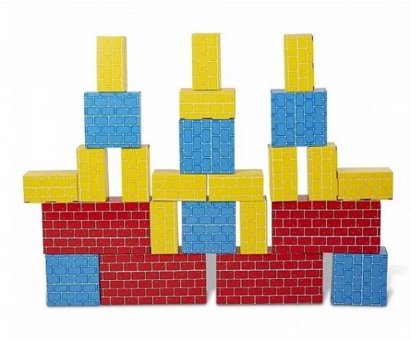 Набір картонних блоків 24 штуки (MD2783)