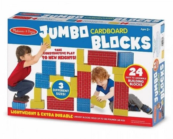 Набір картонних блоків 24 штуки (MD2783)