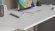 Письмовий стіл Ferrum-decor Коді 75x120x70 сірий ДСП Біле 16мм (FRD-101691)