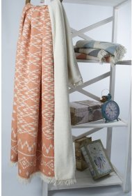 Плед мікроплюш Kilim orange 130х170 см 2000022193023