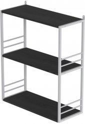 Книжкова полиця універсальна Ferrum-decor Стім 2 74x63x26 білий ДСП Сосна Кембра 16мм (FRD-104114) Книжкова полиця універсальна Ferrum-decor Стім 2 74x63x26 білий ДСП Сосна Кембра 16мм (FRD-104114)