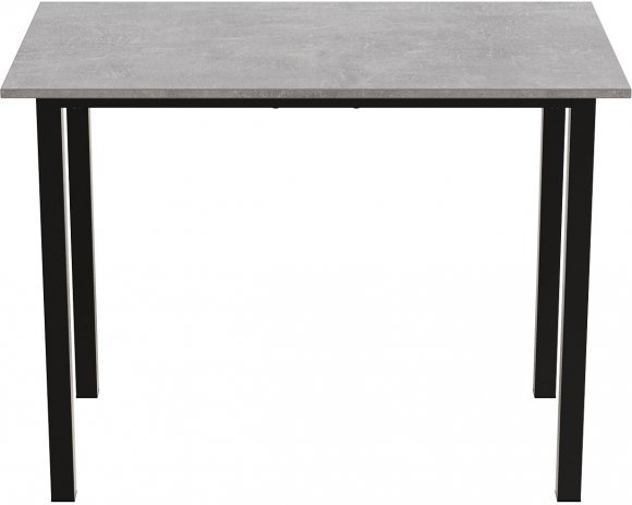 Стіл універсальний Knap Ferrum-decor 750x1400x700 Чорний метал ДСП Бетон 16 мм (FRD-106384) Стіл універсальний Knap Ferrum-decor 750x1400x700 Чорний метал ДСП Бетон 16 мм (FRD-106384)
