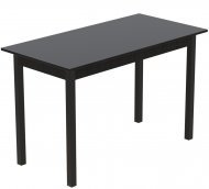 Стіл кухонний Ferrum-decor Маріо 75x120x70 Чорний ДСП Сосна Кембра 16мм (FRD-105734)
