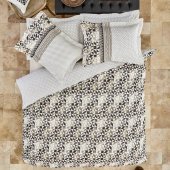 Постільна білизна ранфорс Talos siyah чорний євро svt-2000022298315