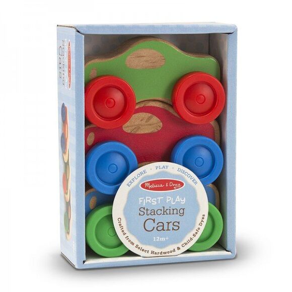 Melissa&Doug ​Автомобильная пирамидка M&D MD4051