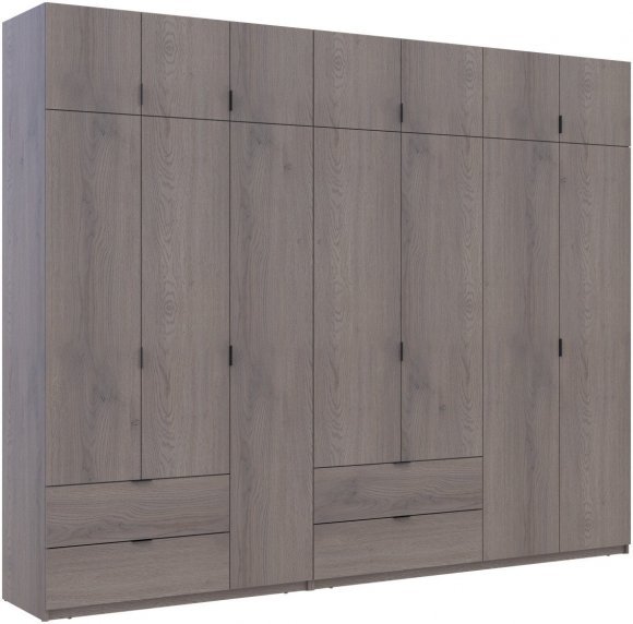 Комплект шаф для одягу Doros Лукас (2 шт.) 300х50х240 см Канноло (DRS-011855) Комплект шаф для одягу Doros Лукас (2 шт.) 300х50х240 см Канноло (DRS-011855)