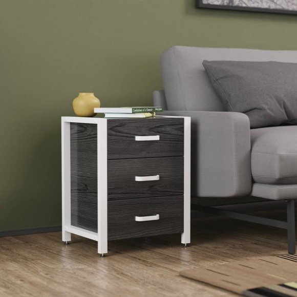 Тумба універсальна Ferrum-decor Вів'єн 3 50x41x40 білий ДСП Сосна Кембра 16мм (FRD-104195) Тумба універсальна Ferrum-decor Вів'єн 3 50x41x40 білий ДСП Сосна Кембра 16мм (FRD-104195)