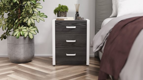 Тумба універсальна Ferrum-decor Вів'єн 3 50x41x40 білий ДСП Сосна Кембра 16мм (FRD-104195) Тумба універсальна Ferrum-decor Вів'єн 3 50x41x40 білий ДСП Сосна Кембра 16мм (FRD-104195)