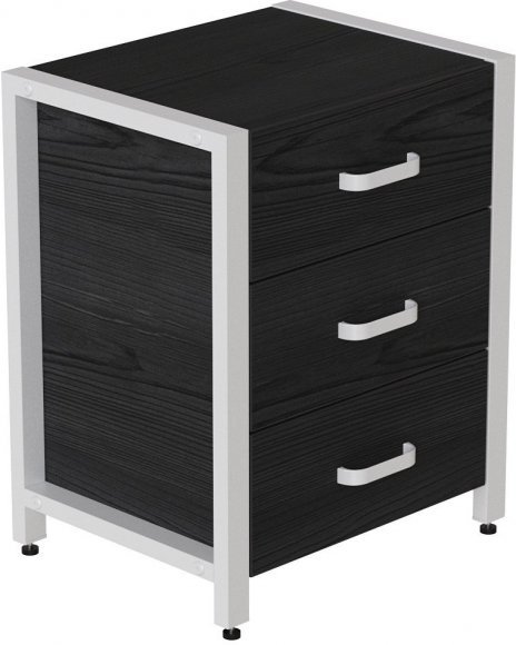 Тумба універсальна Ferrum-decor Вів'єн 3 50x41x40 білий ДСП Сосна Кембра 16мм (FRD-104195) Тумба універсальна Ferrum-decor Вів'єн 3 50x41x40 білий ДСП Сосна Кембра 16мм (FRD-104195)