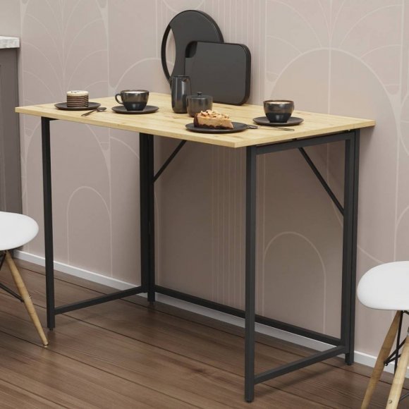 Стіл розкладний Моріс Ferrum-decor 750x1000x600 Чорний метал ДСП Дуб Артизан 16 мм (FRD-104674) Стіл розкладний Моріс Ferrum-decor 750x1000x600 Чорний метал ДСП Дуб Артизан 16 мм (FRD-104674)