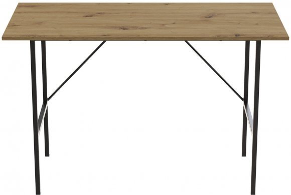 Стіл письмовий Line Тайм Ferrum-decor 750x1200x500 Чорний метал ДСП Дуб Артизан 16 мм (FRD-104883) Стіл письмовий Line Тайм Ferrum-decor 750x1200x500 Чорний метал ДСП Дуб Артизан 16 мм (FRD-104883)