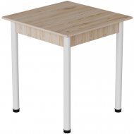 Стіл кухонний Ferrum-decor Агата 75x80x80 Білий ДСП Сан-Марино 16мм (FRD-105635)