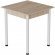 Стіл кухонний Ferrum-decor Агата 75x80x80 Білий ДСП Сан-Марино 16мм (FRD-105635)