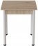 Стіл кухонний Ferrum-decor Агата 75x80x80 Білий ДСП Сан-Марино 16мм (FRD-105635)