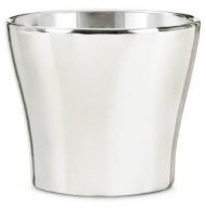 Кашпо для квітів Mirror Silver кераміка 13 дзеркальний 58689 Кашпо для квітів Mirror Silver кераміка 13 дзеркальний 58689