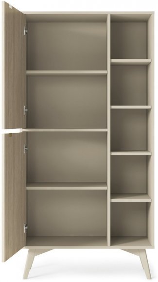 Стелаж Perfect Home Форест / Forest RG80 2-дверний Беж пісочний/ялиця сканді (PFH-091480) Стелаж Perfect Home Форест / Forest RG80 2-дверний Беж пісочний/ялиця сканді (PFH-091480)