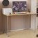 Комп'ютерний стіл Ferrum-decor Ханна 75x140x70 сірий ДСП Дуб Сан-Марино 16мм (FRD-101444)