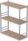 Книжкова полиця універсальна Ferrum-decor Стім 2 74x63x26 сірий ДСП Дуб Сан-Марино 16мм (FRD-104116) Книжкова полиця універсальна Ferrum-decor Стім 2 74x63x26 сірий ДСП Дуб Сан-Марино 16мм (FRD-104116)