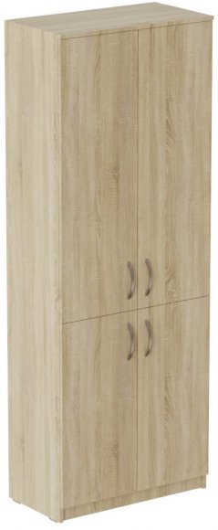 Шафа Анжело Ferrum-decor на 5 полиць із 4 дверима 1900x700x380 ДСП Дуб Сонома 16 мм (FRD-105040) Шафа Анжело Ferrum-decor на 5 полиць із 4 дверима 1900x700x380 ДСП Дуб Сонома 16 мм (FRD-105040)