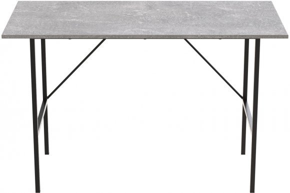 Стіл письмовий LINE Тайм Ferrum-decor 750x1200x500 Чорний метал ДСП Бетон 16 мм (FRD-104884) Стіл письмовий LINE Тайм Ferrum-decor 750x1200x500 Чорний метал ДСП Бетон 16 мм (FRD-104884)
