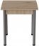 Стіл кухонний Ferrum-decor Агата 75x80x80 Сірий ДСП Сан-Марино 16мм (FRD-105636)