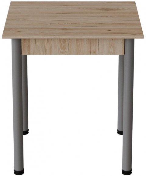 Стіл кухонний Ferrum-decor Агата 75x80x80 Сірий ДСП Сан-Марино 16мм (FRD-105636)