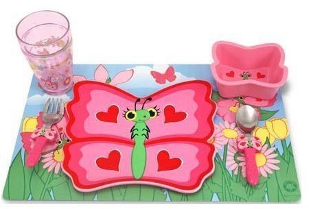Набор посуды Бабочка Белла MD6576, Melissa & Doug