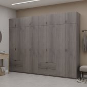 Комплект шаф для одягу Doros Лукас (2 шт.) 320х50х240 см Канноло (DRS-011857)