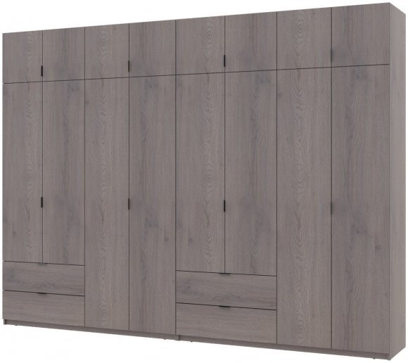 Комплект шаф для одягу Doros Лукас (2 шт.) 320х50х240 см Канноло (DRS-011857) Комплект шаф для одягу Doros Лукас (2 шт.) 320х50х240 см Канноло (DRS-011857)