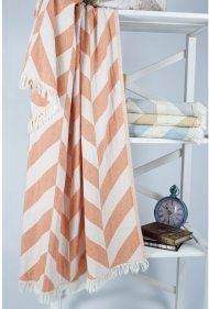 Плед-накидка Fishbone Throw Orange 130х180 см 2000022193061